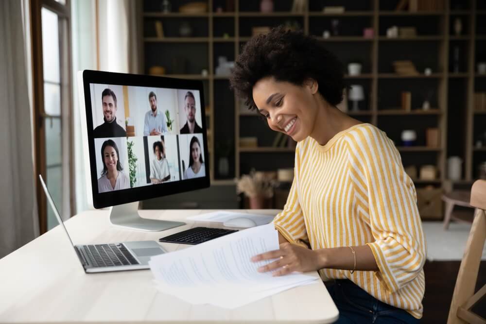 An educational leader leading a remote workforce